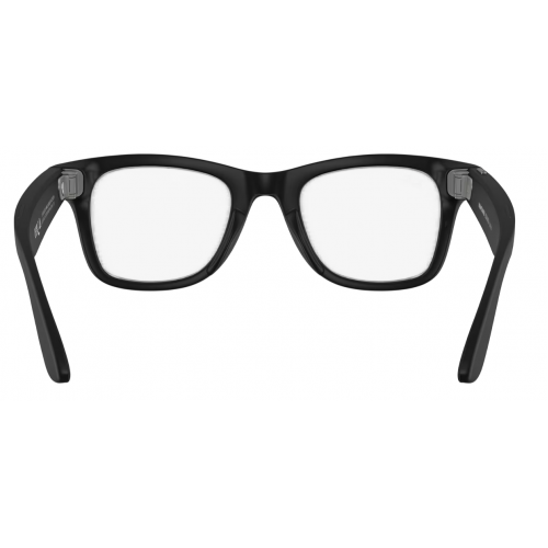 Умные очки Ray-Ban Meta* Wayfarer Gen 2 Matte Black, Прозрачные линзы для компьютера Clear Blue-Violet (RW4012), размер L
